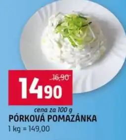 Terno Pórková pomazánka nabídka