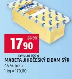 Terno Madeta jihočeský eidam sýr nabídka