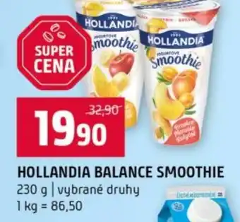 Terno Hollandia balance smoothie nabídka