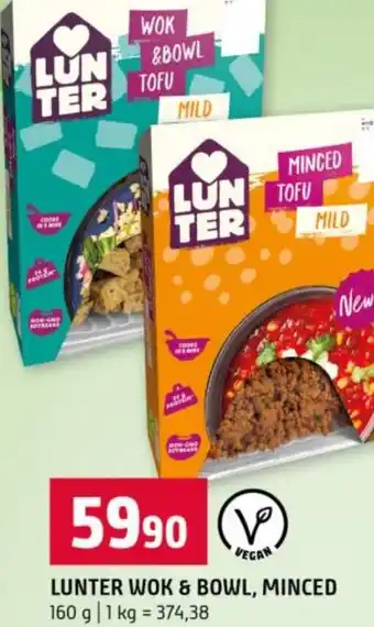 Lunter wok & bowl, minced