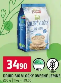 Terno Druid bio vločky ovesné jemné nabídka