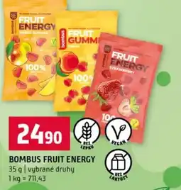 Terno Bombus fruit energy nabídka