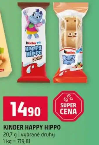 Terno Kinder happy hippo nabídka