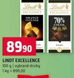 Terno Lindt excellence nabídka