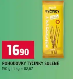 Terno Pohodovky tyčinky solené nabídka