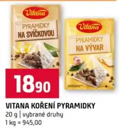 Terno Vitana koření pyramidky nabídka