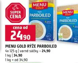 Terno Menu gold rýže parboiled nabídka
