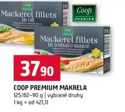 Terno Coop premium makrela nabídka