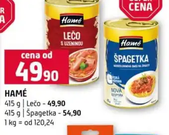 Terno Hamé nabídka