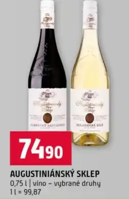 Terno Augustiniánský sklep nabídka