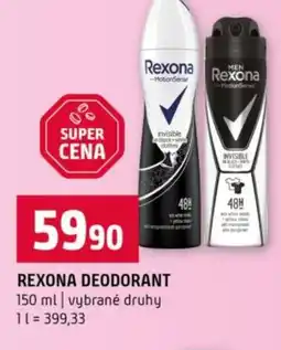 Terno Rexona deodorant nabídka