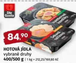 Terno Hotová jídla nabídka