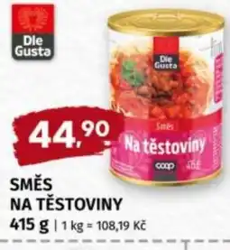 Terno Směs na těstoviny nabídka