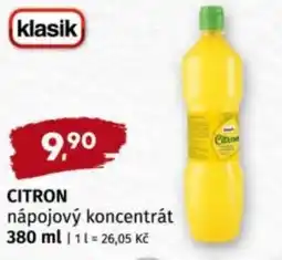Terno Citron nápojový koncentrát nabídka