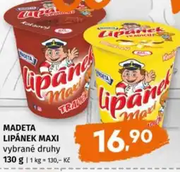 Terno Madeta lipánek maxi nabídka