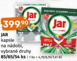 Terno Jar kapsle na nádobí nabídka