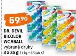 Terno Dr. Devil bicolor WC 5ball nabídka