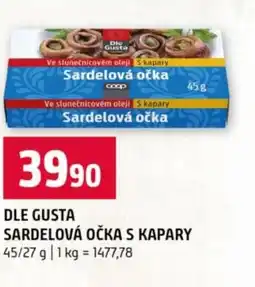 Terno Dle gusta sardelová očka s kapary nabídka