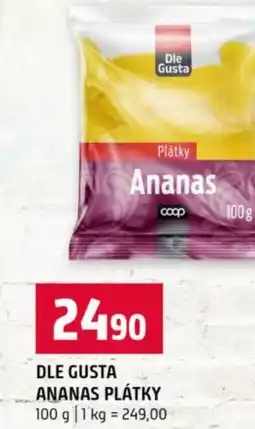 Terno Dle gusta ananas plátky nabídka