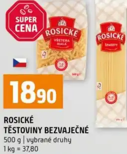 Terno Rosické těstoviny bezvaječné nabídka