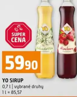 Terno Yo sirup nabídka