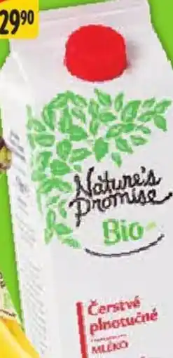 Albert Nature's Promise Bio Mléko čerstvé 3,6% nabídka