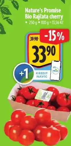 Albert Nature's Promise Bio Rajčata cherry nabídka