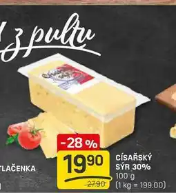 Flop CÍSAŘSKÝ SÝR 30% 100 g nabídka