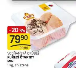Flop KUŘECÍ ČTVRTKY MINI 1 kg, chlazené nabídka