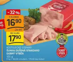 Flop ŠUNKA DUŠENÁ STANDARD DOBRÝ VÝBĚR 100 g nabídka