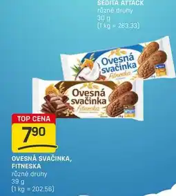 Flop OVESNÁ SVAČINKA, FITNESKA různé druhy 39 g nabídka