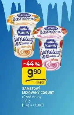 Flop SAMETOVÝ MIXOVANÝ JOGURT různé druhy 150 g nabídka
