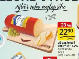 Flop JČ SALÁMOVÝ UZENÝ SÝR 44% různé druhy 100 g nabídka