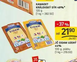 Flop JČ EIDAM UZENÝ 44% 100 g, plátky nabídka