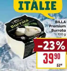 Billa BILLA Premium Burrata 100 g nabídka