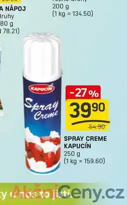 Flop SPRAY CREME KAPUCÍN 250g nabídka