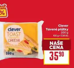 Billa Clever Tavené plátky 200 g nabídka