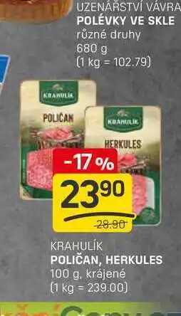 Flop POLIČAN, HERKULES 100 g nabídka