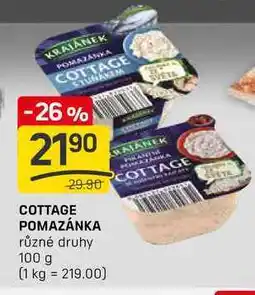 Flop COTTAGE POMAZÁNKA různé druhy 100 g nabídka