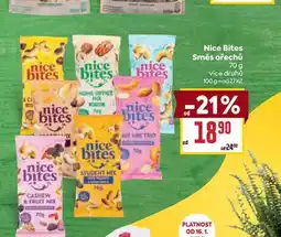 Billa Nice Bites Směs ořechů 70 g nabídka