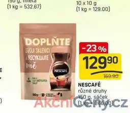 Flop NESCAFÉ různé druhy 150 g nabídka
