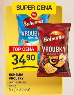 Flop BOHEMIA VROUBKY různé druhy 120 g nabídka