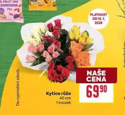 Billa Kytice růže 40 cm 1 svazek nabídka