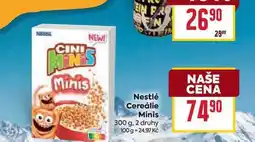 Billa Nestlé Cereálie Minis 300 g nabídka