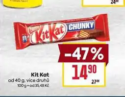 Billa Kit Kat od 40 g nabídka