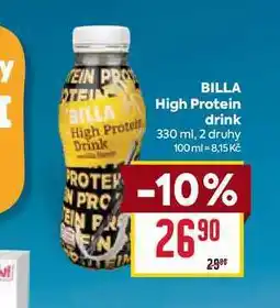 Billa BILLA High Protein drink Drink 330 ml nabídka