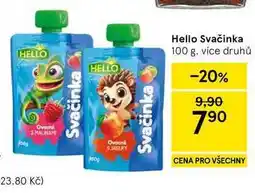 Tesco Hello Svačinka, 100 g, více druhů nabídka