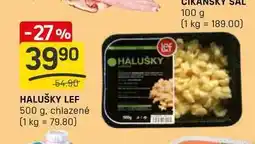 Flop HALUŠKY LEF 500 g, chlazené nabídka