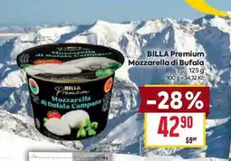 Billa BILLA Premium Mozzarella di Bufala 125 g nabídka