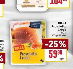 Billa BILLA Prosciutto Crudo 90 g nabídka